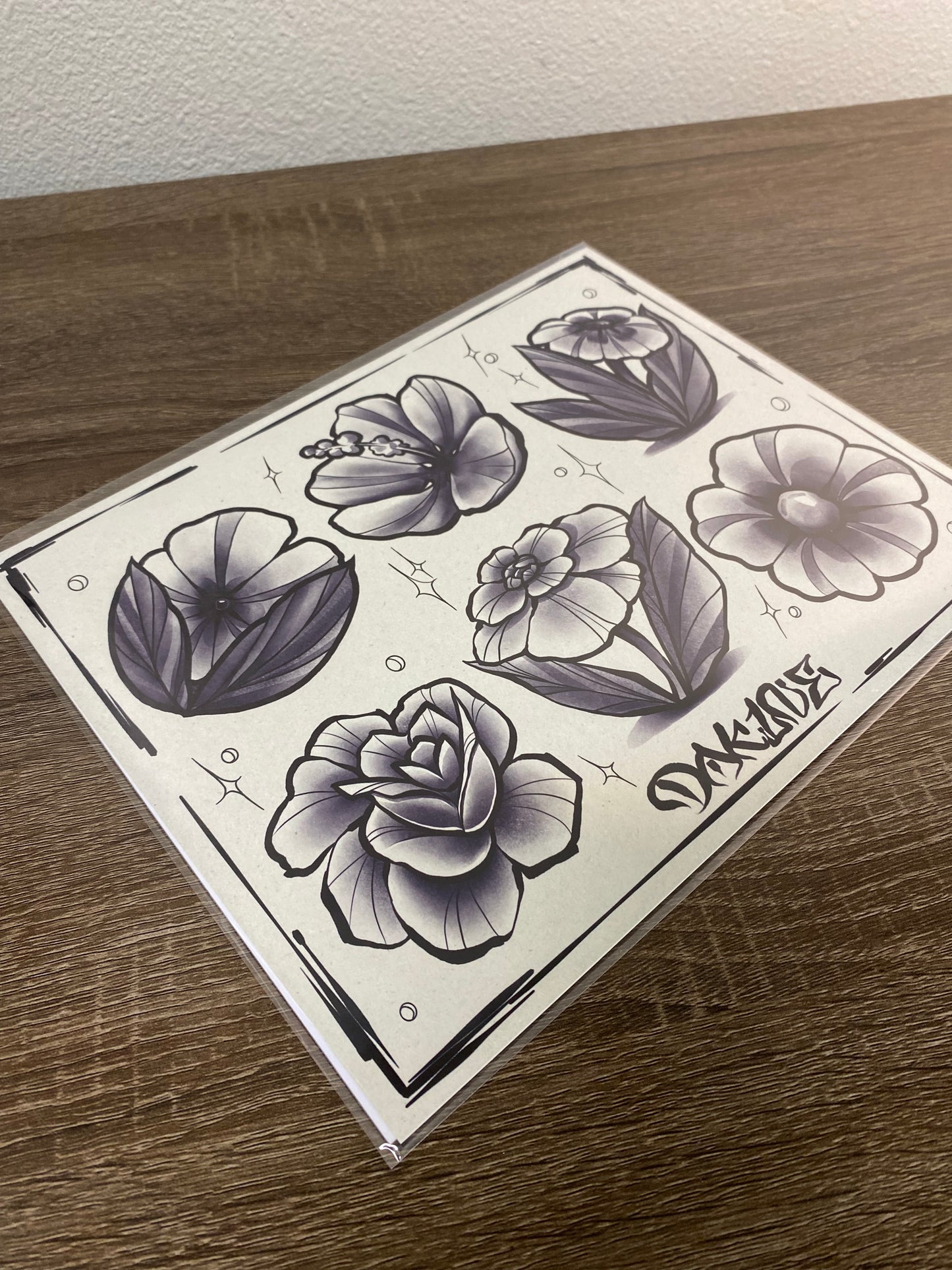 Flower Flash Print