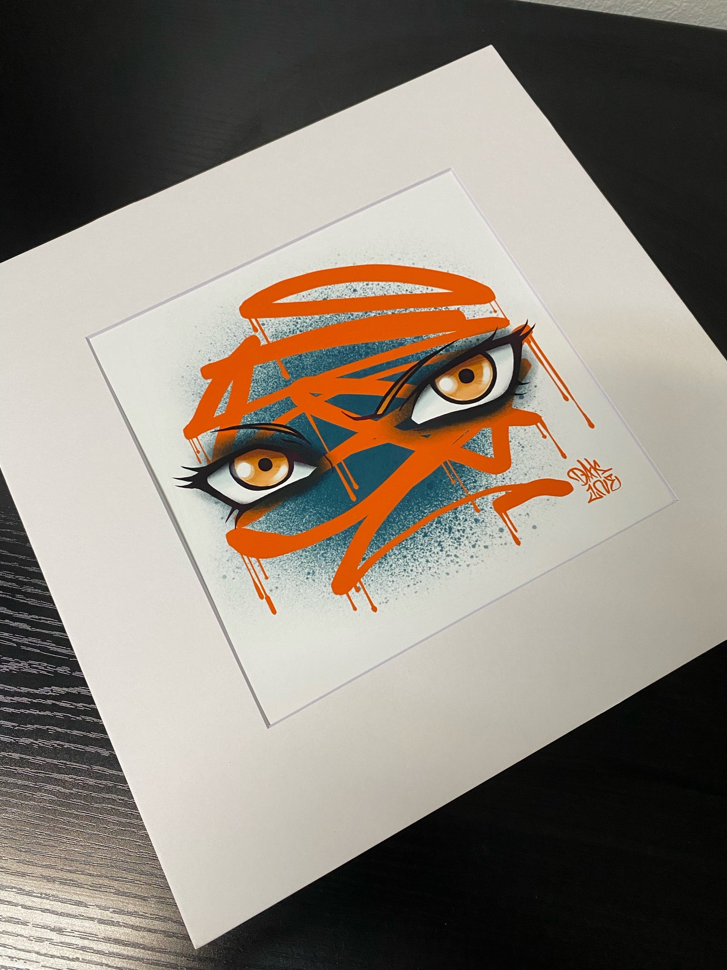 Tsunade Stare Print