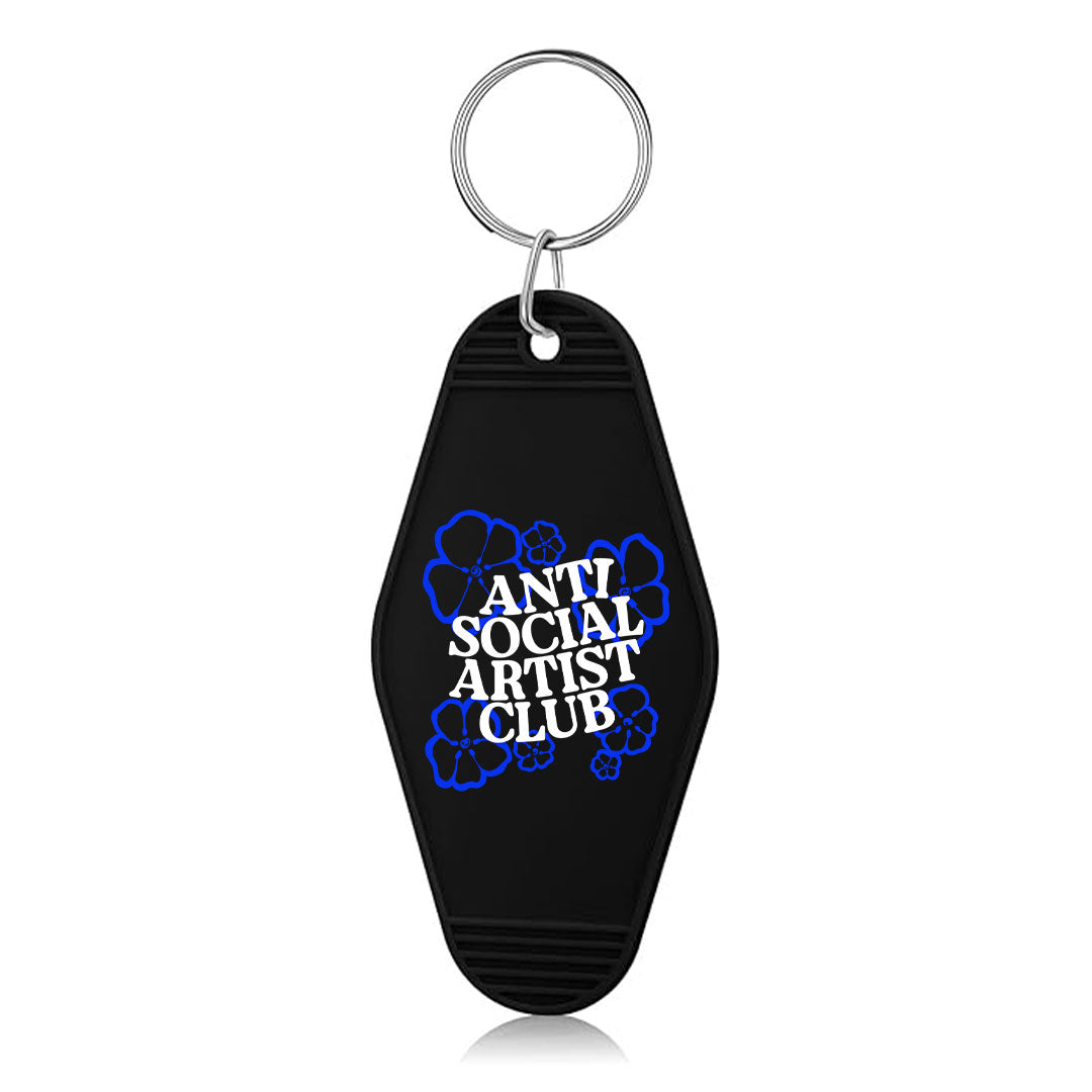 Anti Social Artist Club Motel Keychains