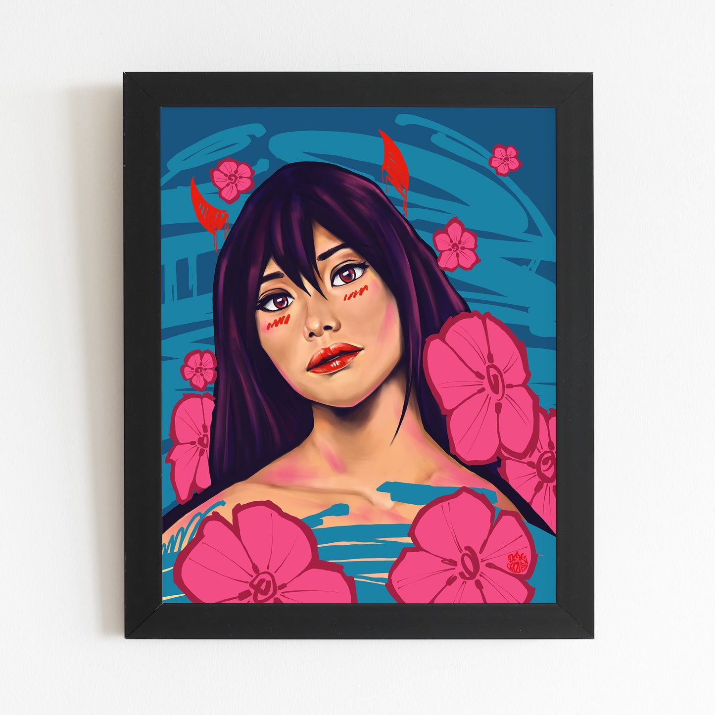 Devil Gurl Print