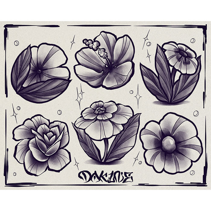 Flower Flash Print