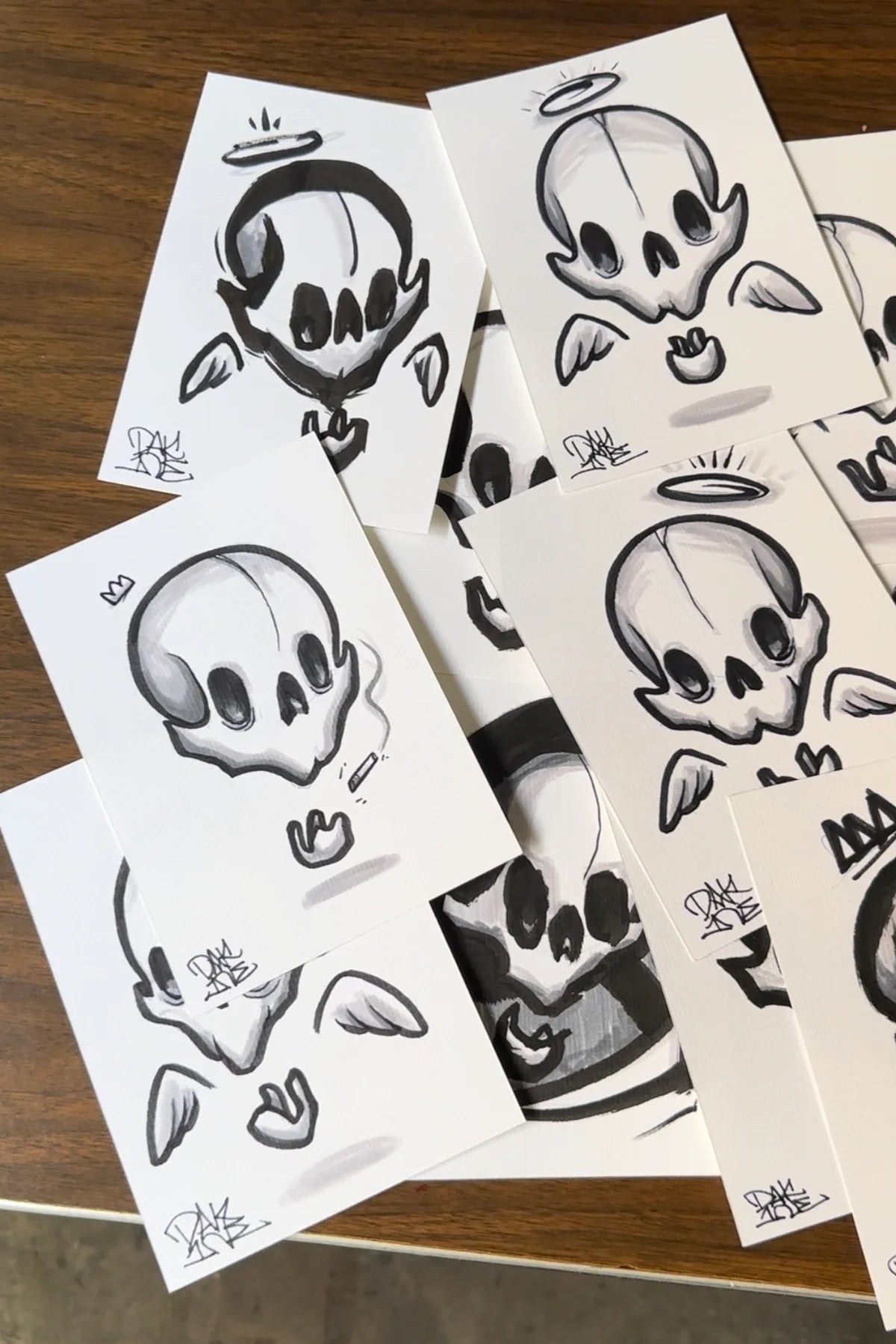 Skull Drawings