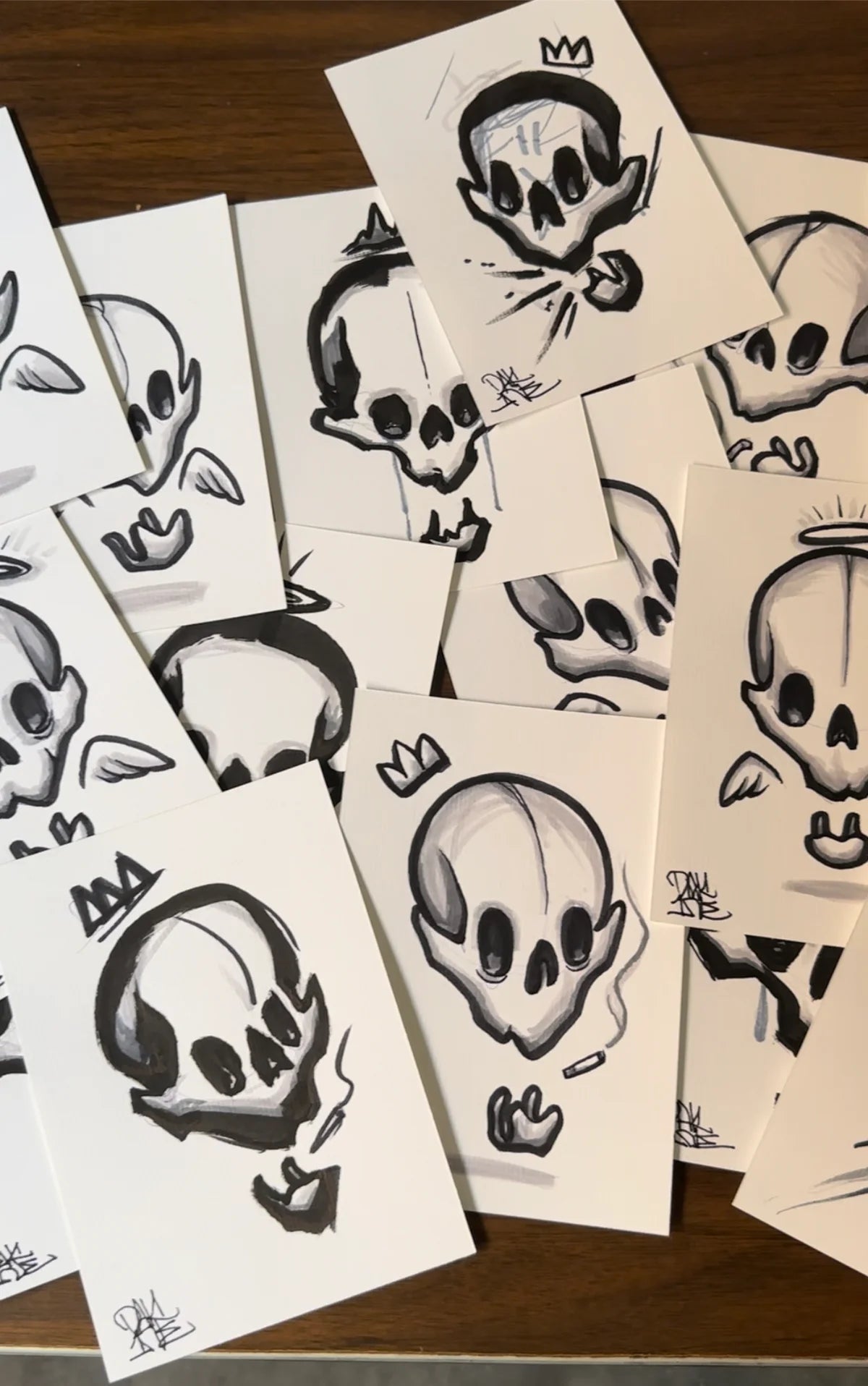 Skull Drawings
