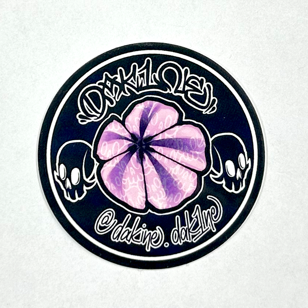 Flower Emblem Sticker