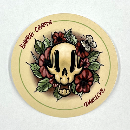 Ember Crafts X DAK1NE Sticker