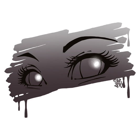 Grey Eyes Sticker